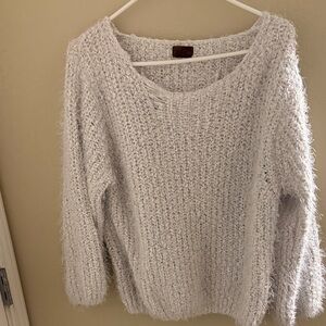 POL Soft Cream Knit Sweater
